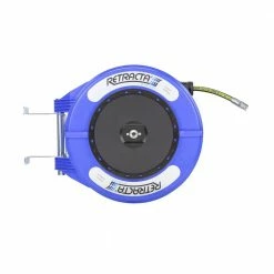 RETRACTA 3/8inch X 10m Oil Hose Reel - Blue OMP310B-01