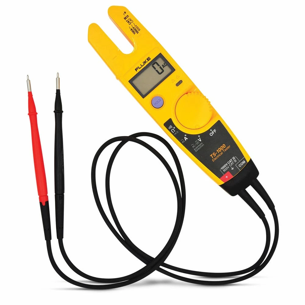 FLUKE Voltage Continuity And Current Tester FLUT51000 1 FLUKE Voltage Continuity And Current Tester FLUT51000