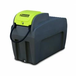 TRANS TANK INTERNATIONAL 400L DieselCaptain Portable Diesel Fuel Tank Pod (Slimline) I-07280